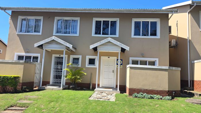 For Sale: 3-Bedroom Townhouse in Mount Edgecombe Manor with private garden and security.