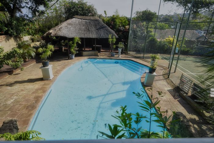 La Lucia House For Sale: Triple storey, pool, rooftop garden, ample parking.