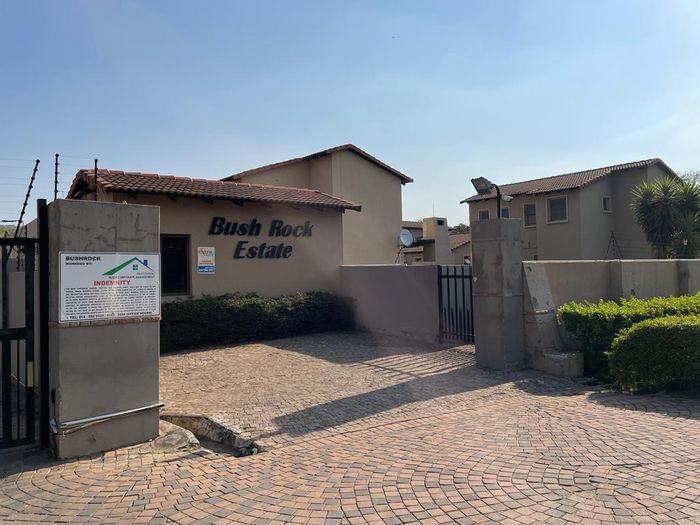 House for Sale in Waterval East: 2 beds, 2 baths, secure complex, carport.