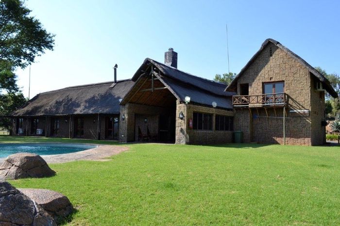 For Sale: 1237.57ha Farm in Swartruggens Central with lodge, wildlife, and irrigation.