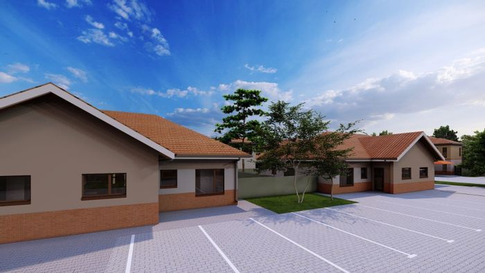 For Sale: Townhouse in Waterval East with 3 bedrooms, patio, and covered parking.