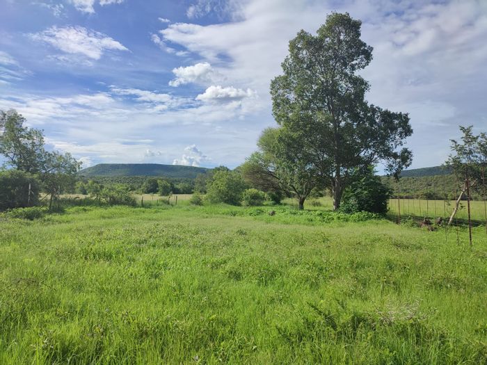 Farm for Sale in Groot Marico Central: Off-grid living, fruit orchard, ample water supply.