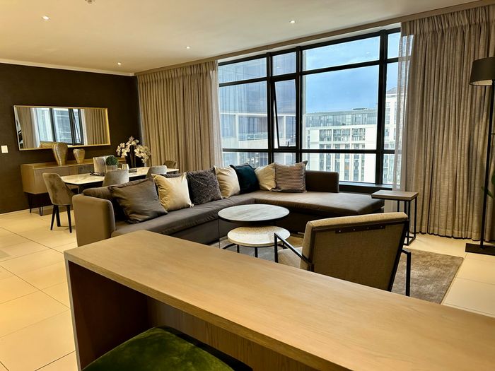 For Sale: 2-bedroom apartment in Morningside with bar, Smeg appliances, and backup power.