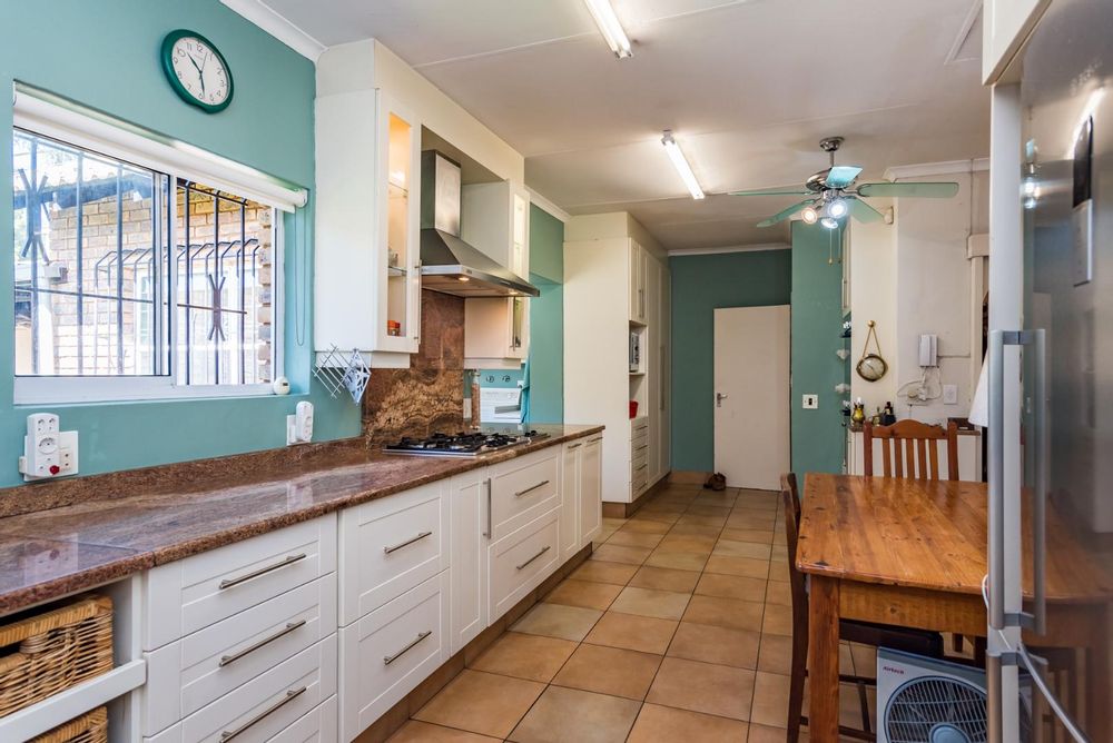 Gourmet kitchen with granite tops