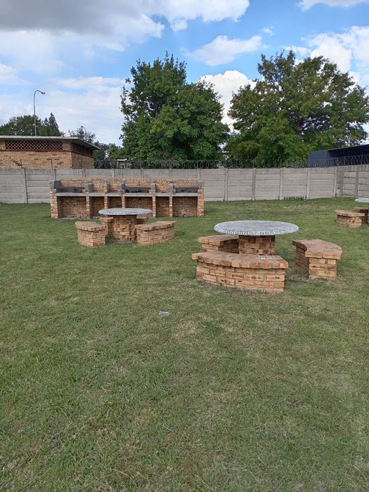 2-Bedroom Flat for Sale in Vanderbijlpark CW 3 with communal braai area.