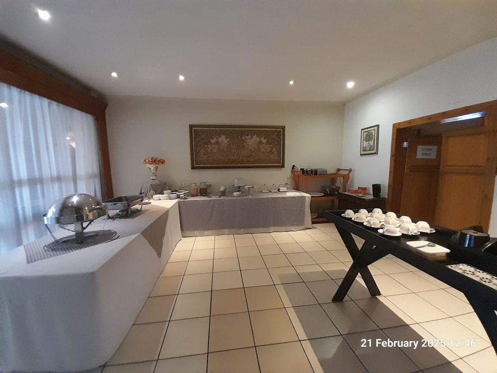 coffee station and breakfast