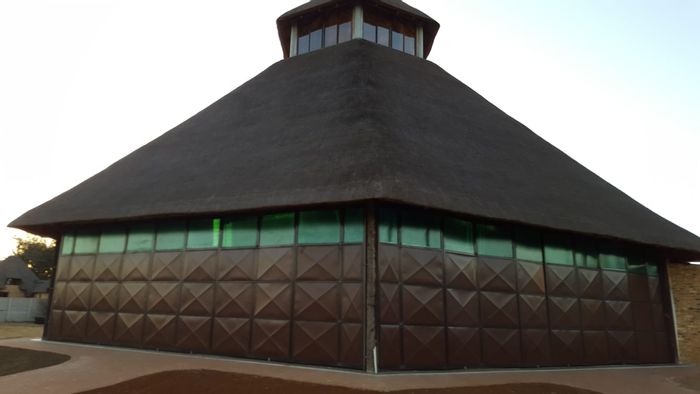 For Sale: Roodia Farm with venue, kitchen, guest bathrooms, and braai area.