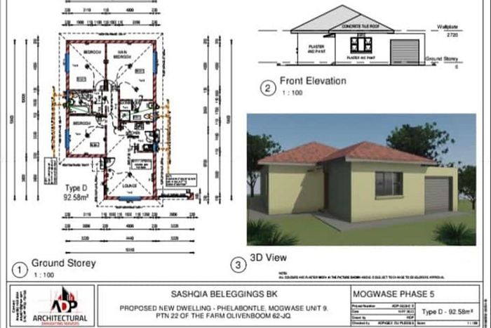 For Sale: House in Mogwase Unit 5 with included transfer and registration costs.