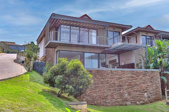 Zimbali Townhouse For Sale: 4 bedrooms, sea views, splash pool, eco-friendly estate.