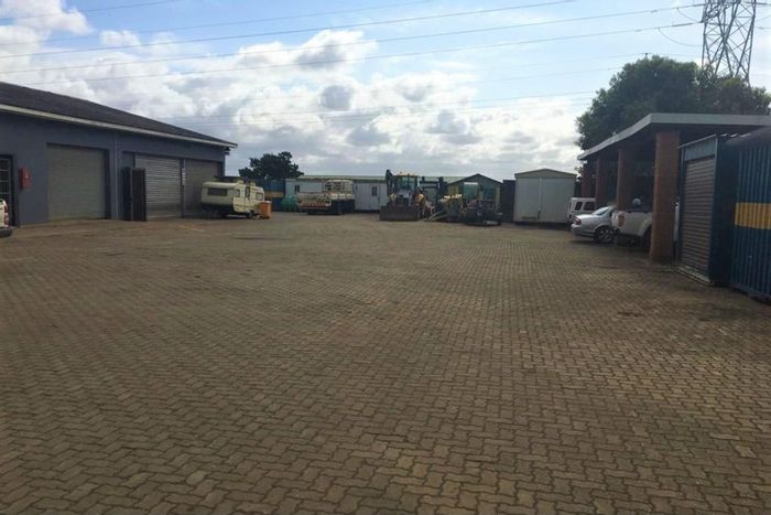 Kuleka Industrial Property For Sale: Offices, workshops, paved area, staff quarters included.