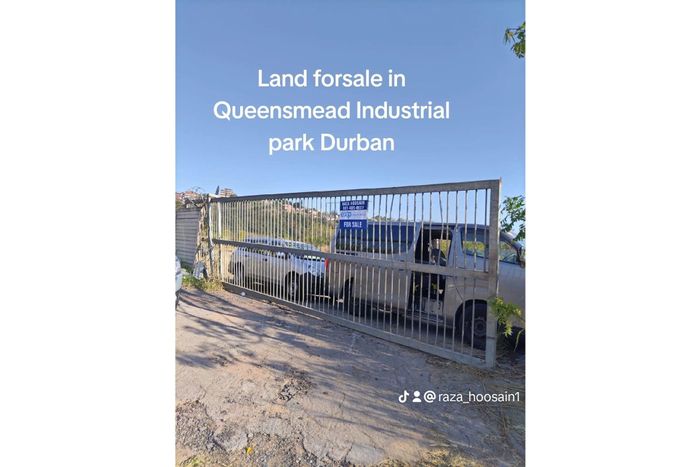 Vacant Land Residential for Sale in Queensmead Industria, ideal for manufacturing or warehousing.