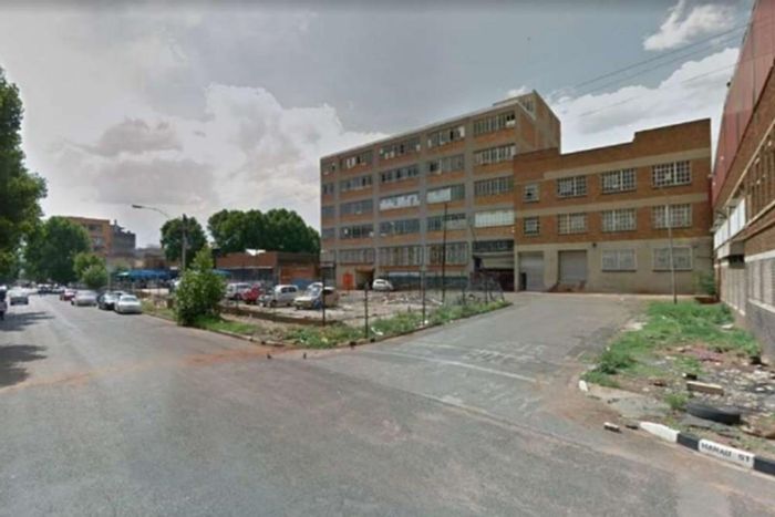 Commercial land for sale in Jeppestown with approved plans and ample space.