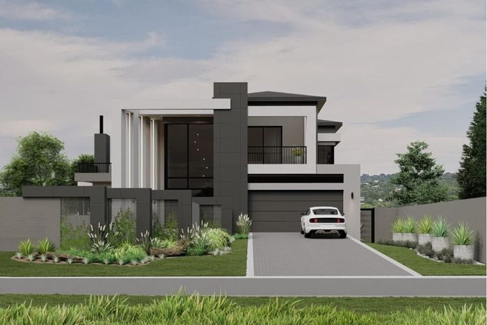 For Sale: House in Midstream Heights with pool, guest quarters, and automated garages.