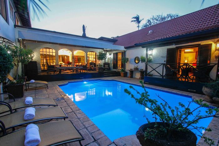 For Sale: House in Umhlanga Central with guesthouse potential, pool, and sea views.