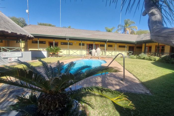 Rooiberg Retail For Sale: Established resort with dining, events hall, and pools.