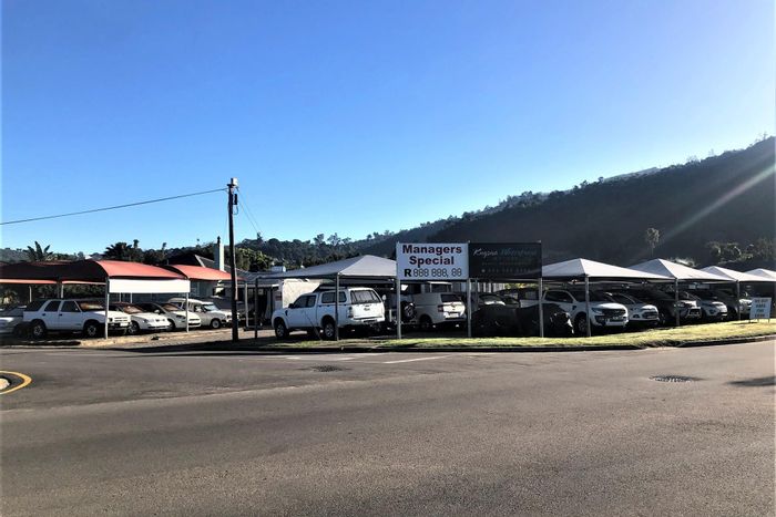 Retail property for sale in Knysna Central with high traffic and rental income.