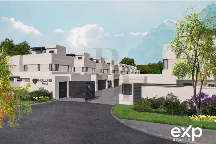 Bryanston East Townhouse For Sale: No Transfer Duty, rooftop terrace, secure community.