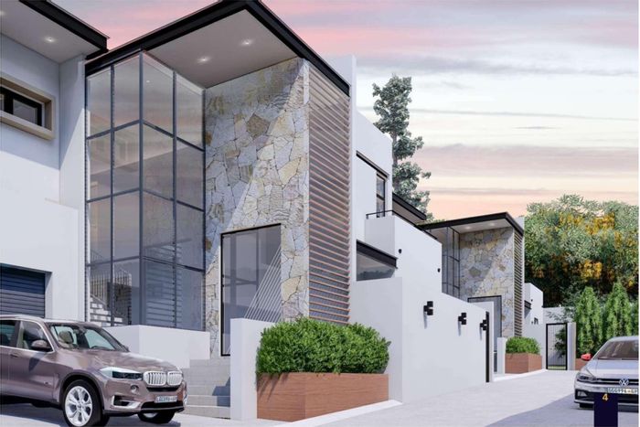 Luxury House for Sale in Bryanston: 4 en-suite bedrooms, backup power, customizable design.