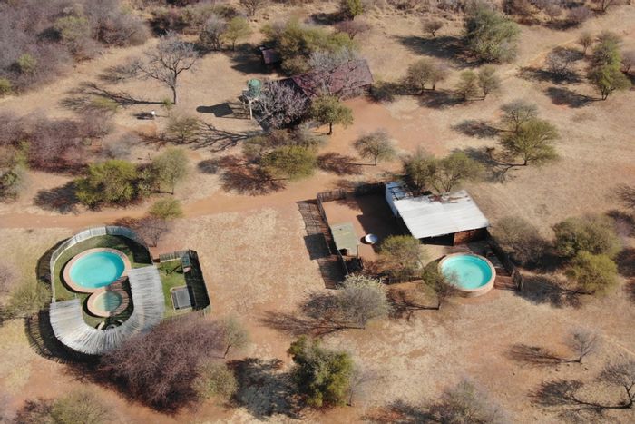 90-Hectare Game Farm For Sale in Bela Bela Rural with accommodations and recreational amenities.