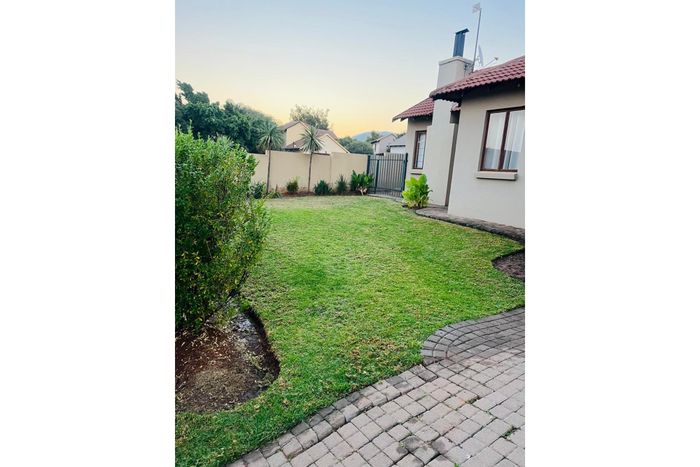 For Sale: House in Melodie with three bedrooms, double garage, and braai area.