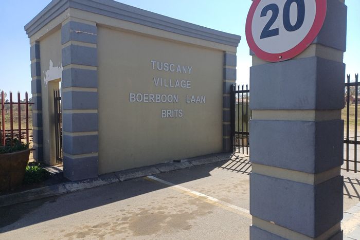 Vacant Land Residential for Sale in Brits Central with 24-hour security access.