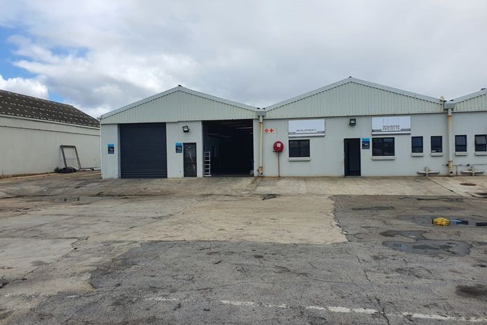To Rent: 900m2 Industrial Warehouse in North End with secure access and offices.
