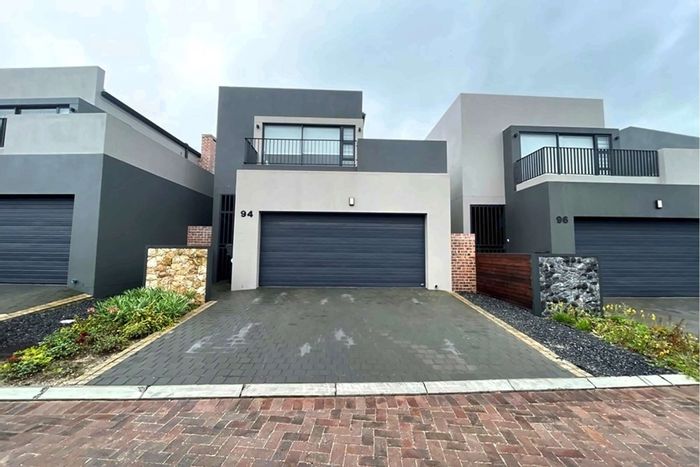 For Sale: Townhouse in Haasendal with three bedrooms, outdoor braai, and double garage.