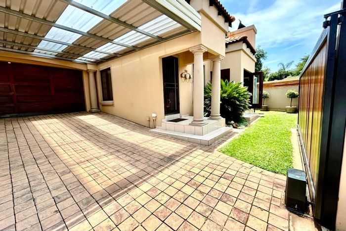 For Sale: House in Rietvalleirand with garden, braai, double garage, and security.