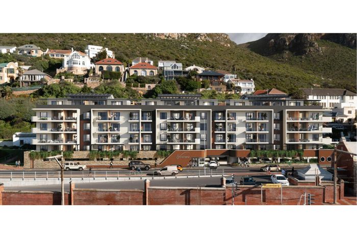 Muizenberg Central Apartment To Rent: Sea views, secure parking, 24-hour concierge.