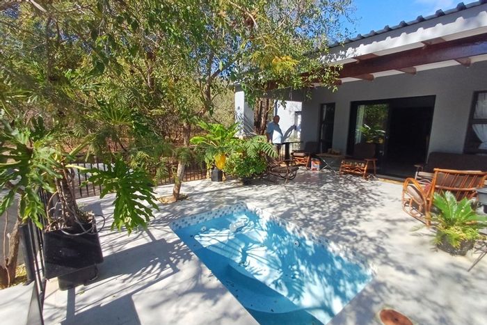 House For Sale in Marloth Park Central: 2 beds, pool, nature views.