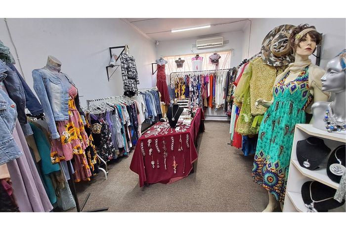 Retail shop for sale in Parys Central; includes inventory and display options.