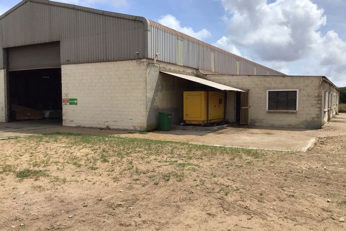 For Sale: Industrial property in Vredenburg Central with large warehouse, office space, and land.