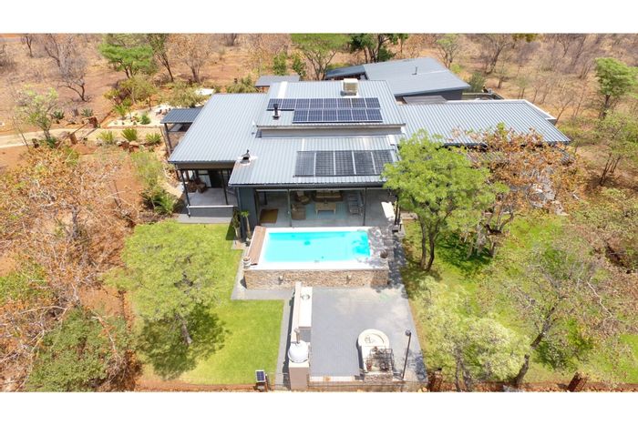 5 Bedroom House For Sale at Zwartkloof Private Game Reserve with pool and solar.