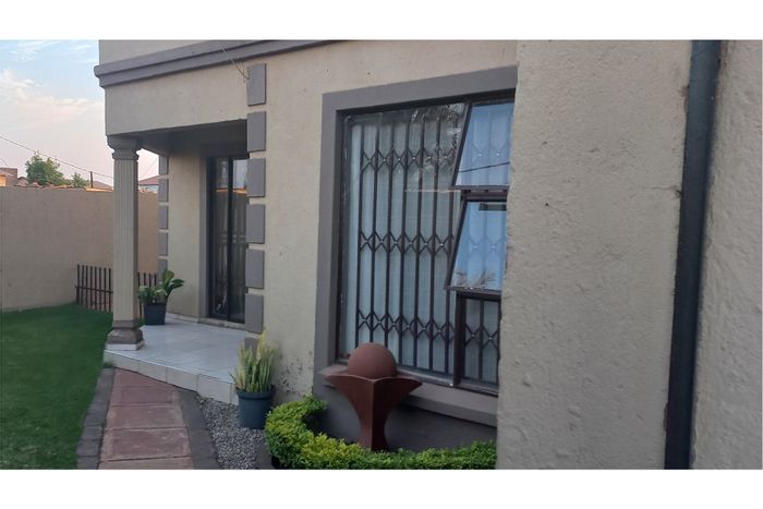 For Sale: 3-Bedroom House with Braai Area, Garden, and Double Garages in Soshanguve South Ext 1.