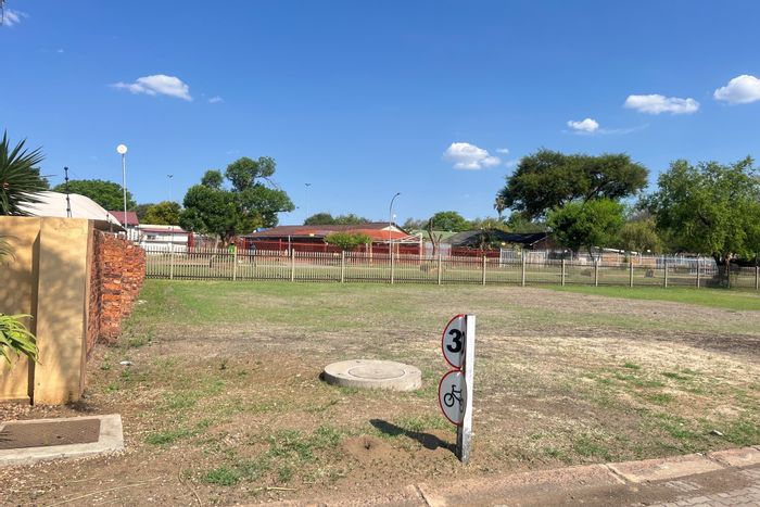 Vacant Land Residential For Sale in Brits Central with 24/7 security access.