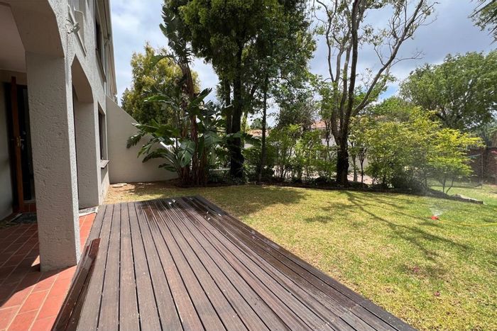 To Rent: Spacious Sunninghill townhouse with pool, play area, and inverter power.