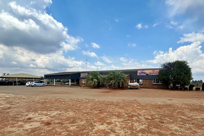 For Sale: Roodia Farm with showroom, workshop, network tower, and subdivision potential.