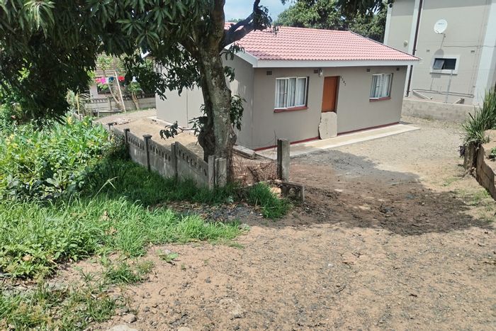 Renovated two-bedroom house in Ntuzuma, spacious yard, close to transport, for sale.