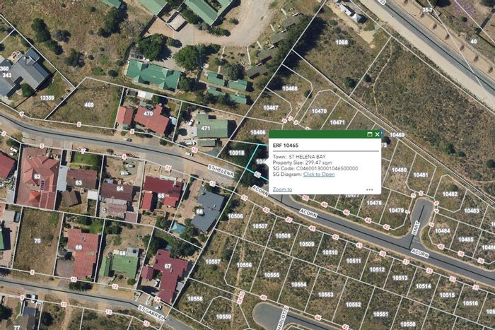 Vacant Land for Sale in St Helena Views: Ocean views, flexible building timeline, low levies.