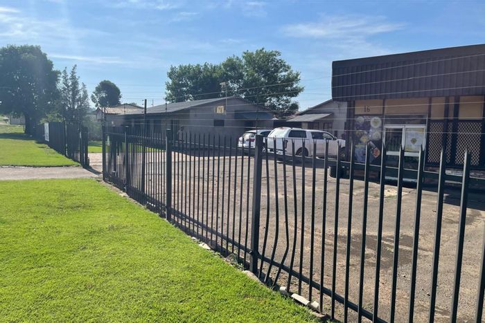 Retail property for sale in Kriel Central with multiple sections and security features.