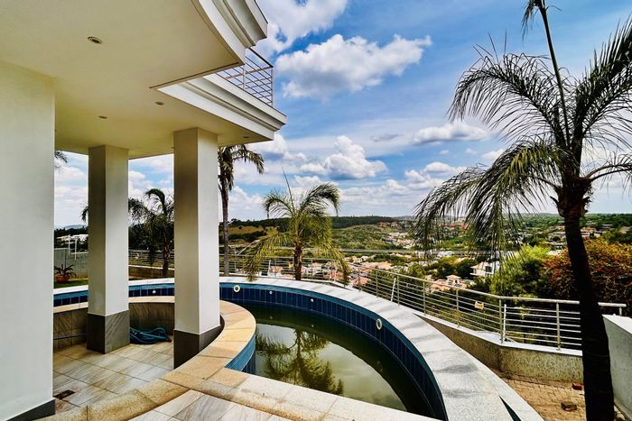 House To Rent in Waterkloof Ridge: 6 beds, pool, security, pet-friendly, study.