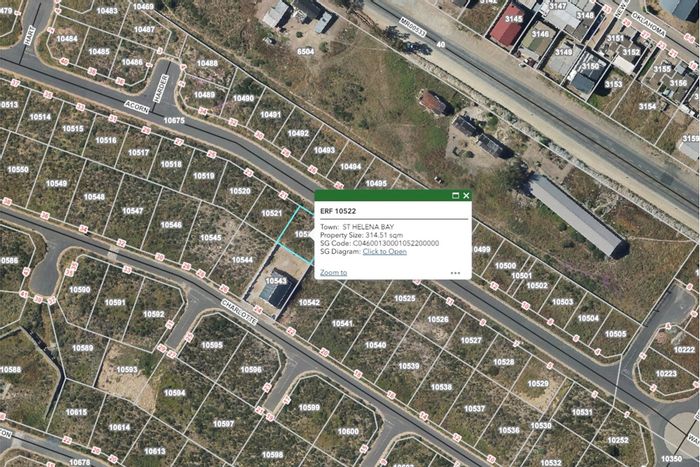 Vacant Land for Sale in St Helena Views with Ocean Views and Flexible Building Options.