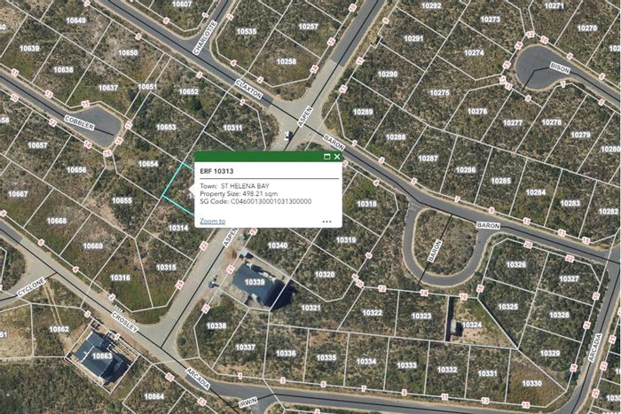 Vacant Land for Sale in St Helena Views with Ocean and Hill Views