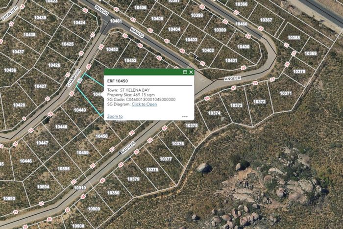 Vacant Land for Sale in St Helena Views with Ocean and Hill Views