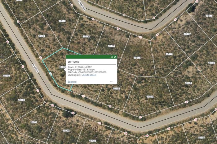 Vacant Land for Sale in St Helena Views with Ocean and Hill Views