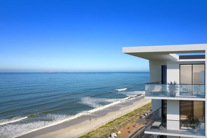 Beachfront Apartment For Sale: 3 Bedrooms, panoramic views, private balcony, covered parking.