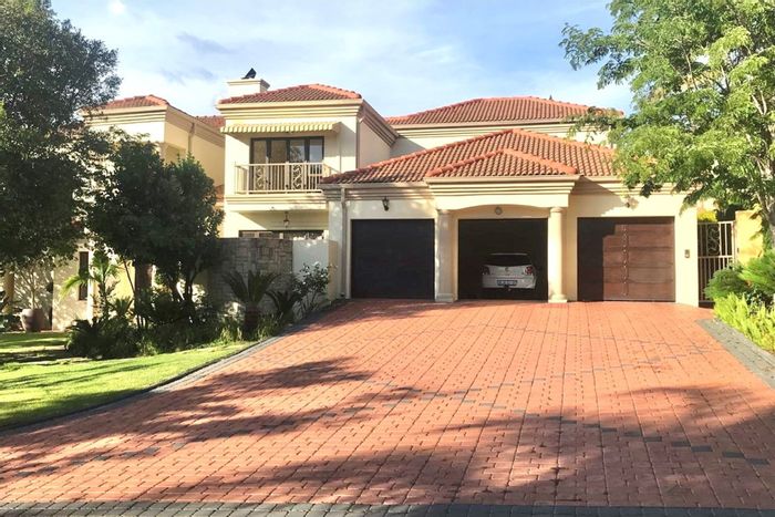 7-Bedroom House To Rent in Dainfern Golf Estate with pool, studies, and maid's quarters.