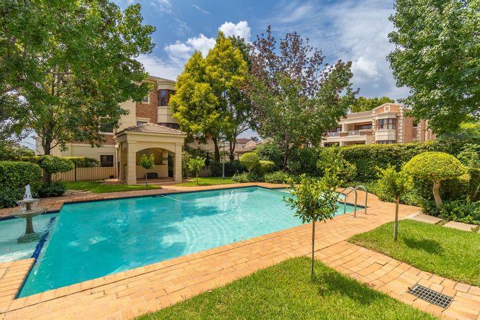 Bryanston Apartment For Sale: 2 beds, 2 baths, balconies, pool, 24-hour security.