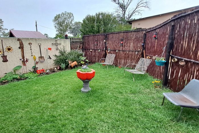 For Sale: Townhouse in Vredefort Central with private garden and secure parking.