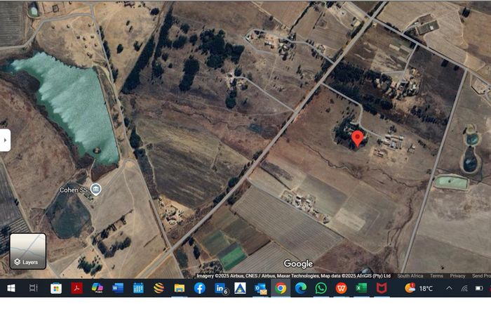 For Sale: 24 Ha Farm in Ystervarkfontein with Piggery, 2 Houses, and Water Rights.